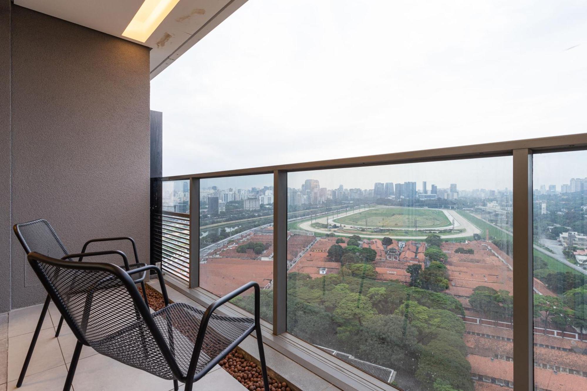 Апартаменти Parque Jockey Com Facil Acesso A Pinheiros E Butanta Сан-Паулу Номер фото
